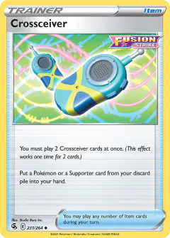Crossceiver Uncommon card from Fusion Strike