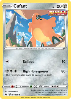 Cufant Common card from Fusion Strike