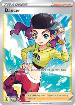 Dancer Rare Ultra card from Fusion Strike