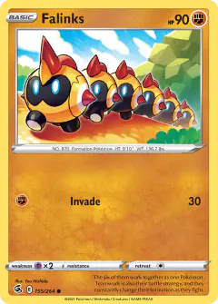 Falinks Common card from Fusion Strike