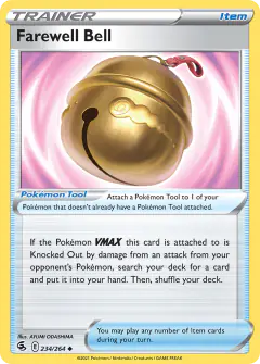 Farewell Bell Uncommon card from Fusion Strike