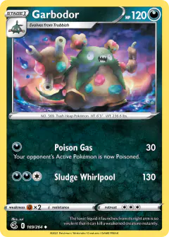 Garbodor Uncommon card from Fusion Strike