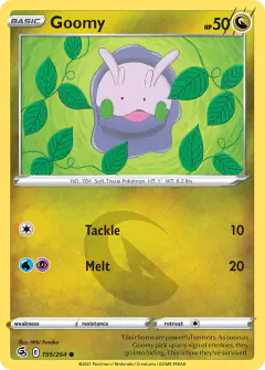 Goomy Common card from Fusion Strike