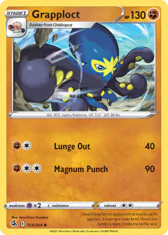 Grapploct Uncommon card from Fusion Strike