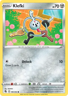 Klefki Common card from Fusion Strike