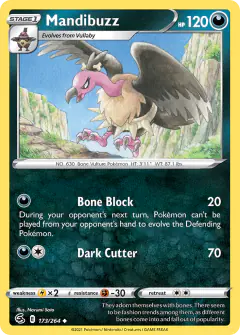 Mandibuzz Uncommon card from Fusion Strike