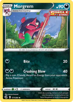 Morgrem Uncommon card from Fusion Strike