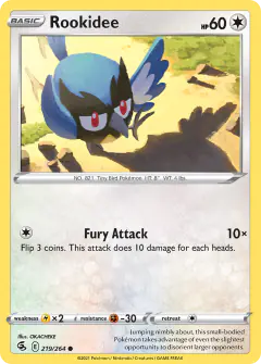 Rookidee Common card from Fusion Strike