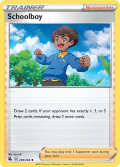 Schoolboy Uncommon card from Fusion Strike