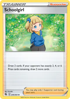 Schoolgirl Uncommon card from Fusion Strike