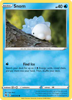 Snom Common card from Fusion Strike