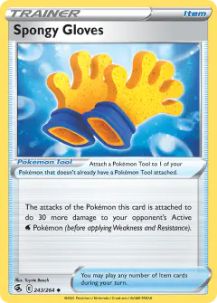 Spongy Gloves Uncommon card from Fusion Strike