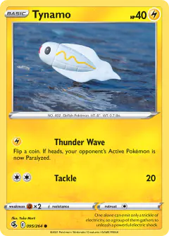 Tynamo Common card from Fusion Strike