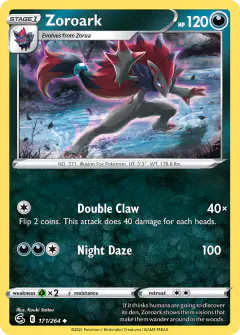 Zoroark Uncommon card from Fusion Strike