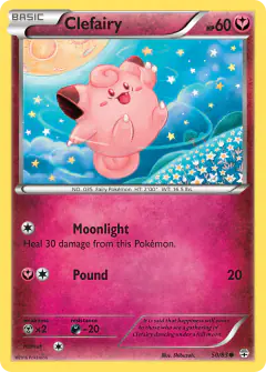 Clefairy Common card from Generations