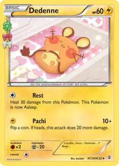 Dedenne Uncommon card from Generations