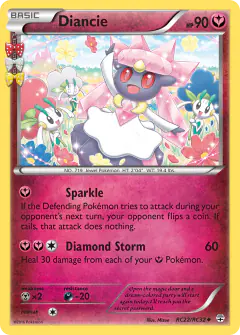 Diancie Uncommon card from Generations