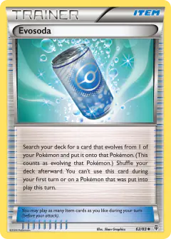 Evosoda Uncommon card from Generations