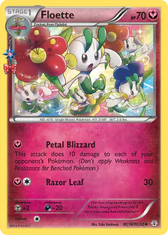 Floette Uncommon card from Generations