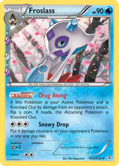 Froslass Uncommon card from Generations