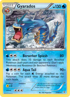Gyarados Rare card from Generations
