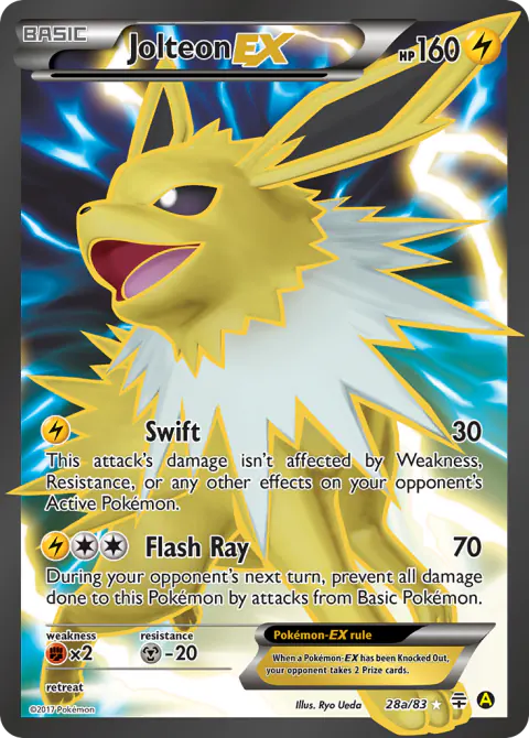 Jolteon-EX Rare Ultra