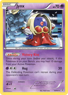 Jynx Rare card from Generations