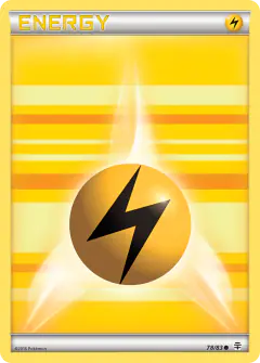 Lightning Energy Common card from Generations