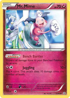 Mr. Mime Uncommon card from Generations
