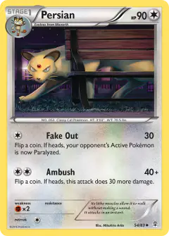 Persian Uncommon card from Generations