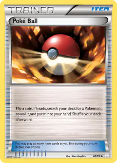 Poké Ball Uncommon card from Generations