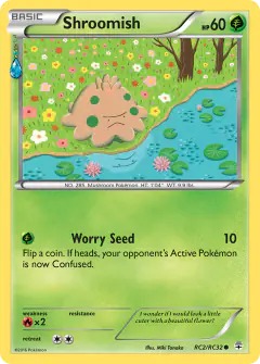 Shroomish Common card from Generations