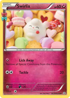 Swirlix Uncommon card from Generations
