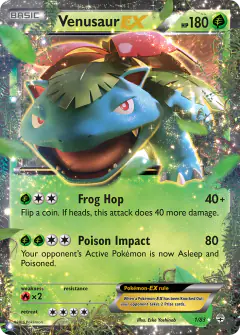 Venusaur-EX Rare Holo EX card from Generations