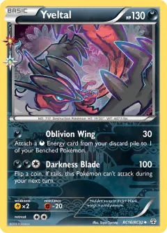 Yveltal Uncommon card from Generations