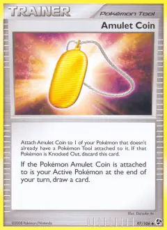 Amulet Coin Uncommon card from Great Encounters
