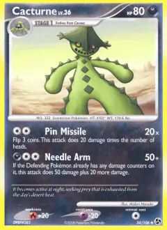 Cacturne Uncommon card from Great Encounters