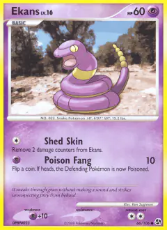 Ekans Common card from Great Encounters