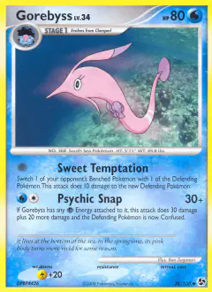 Gorebyss Uncommon card from Great Encounters