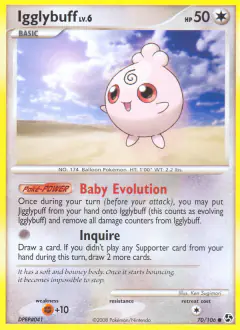 Igglybuff Common card from Great Encounters