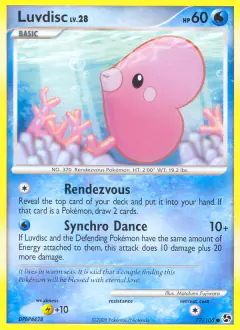 Luvdisc Common card from Great Encounters