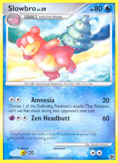 Slowbro Uncommon card from Great Encounters