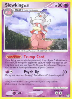 Slowking Rare card from Great Encounters