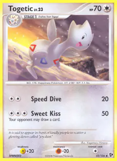Togetic Uncommon card from Great Encounters