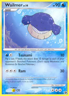 Wailmer Uncommon card from Great Encounters