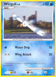 Wingull Common card from Great Encounters