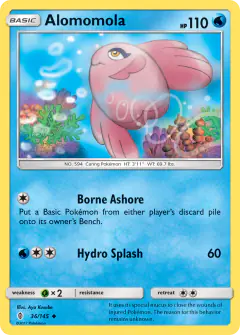 Alomomola Uncommon card from Guardians Rising
