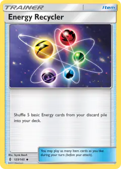 Energy Recycler Uncommon card from Guardians Rising