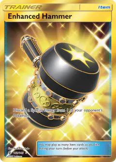 Enhanced Hammer Rare Secret card from Guardians Rising