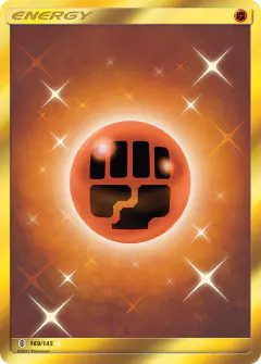 Fighting Energy Rare Secret card from Guardians Rising